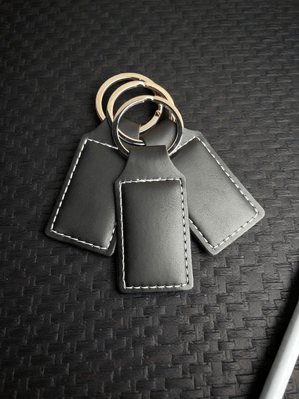 Leatherette Keychains - Custom Branded