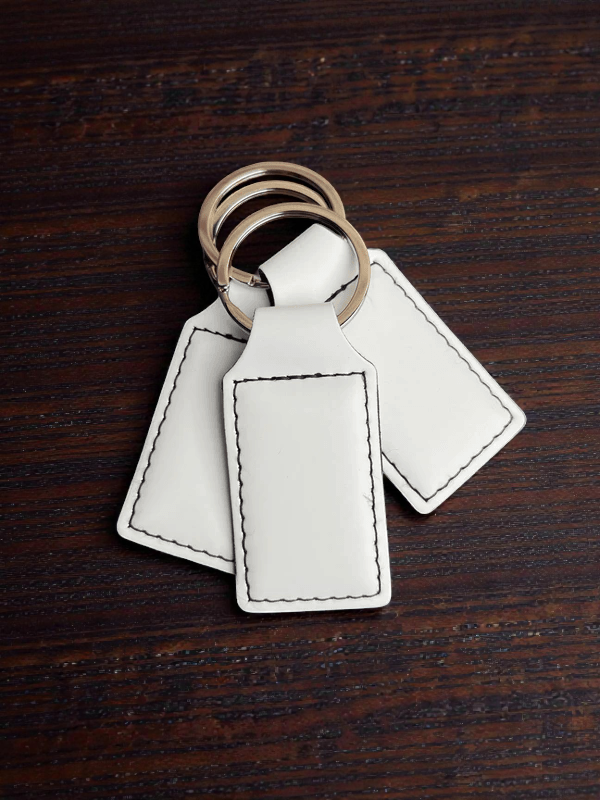 Leatherette Keychains - Custom Branded