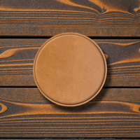 Round Leatherette Coasters