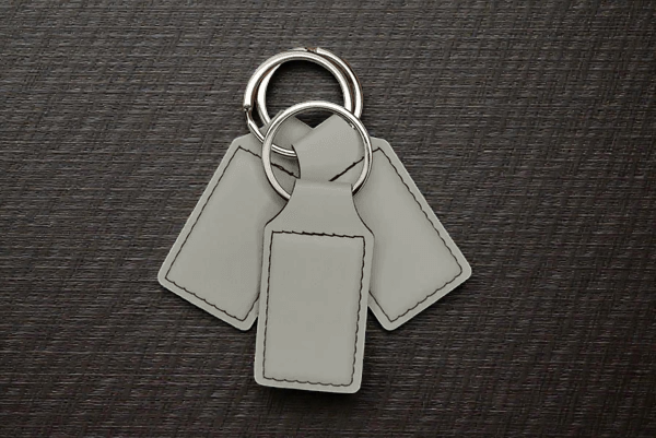 Leatherette Keychains - Custom Branded