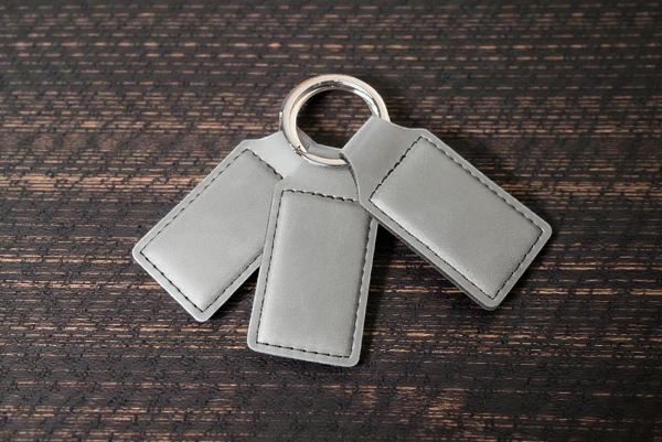 Leatherette Keychains - Custom Branded
