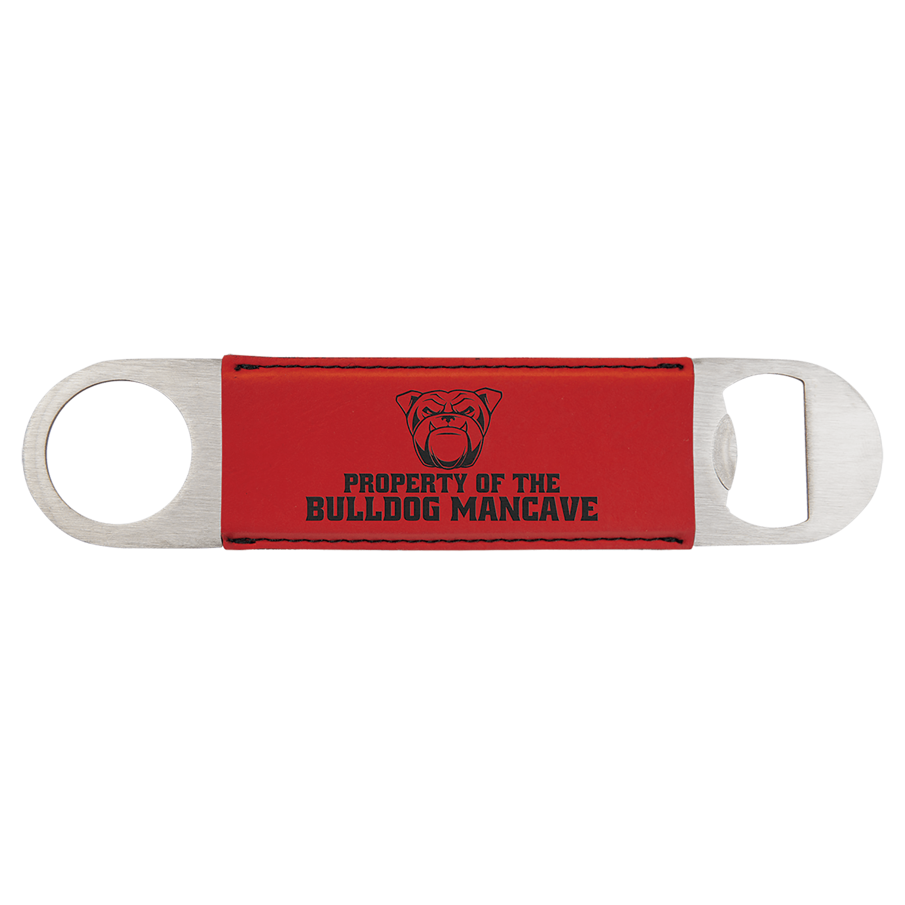 1 1/2" x 7 Leather Bottle Opener