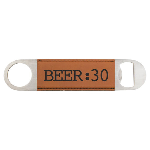 1 1/2" x 7 Leather Bottle Opener