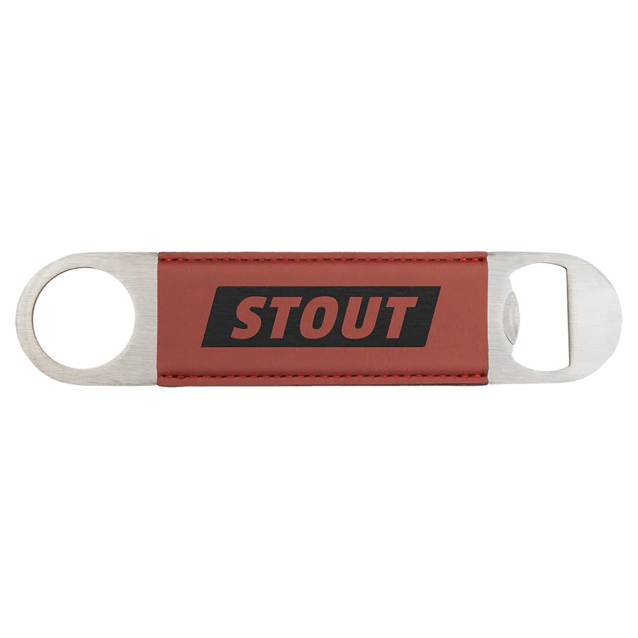 1 1/2" x 7 Leather Bottle Opener