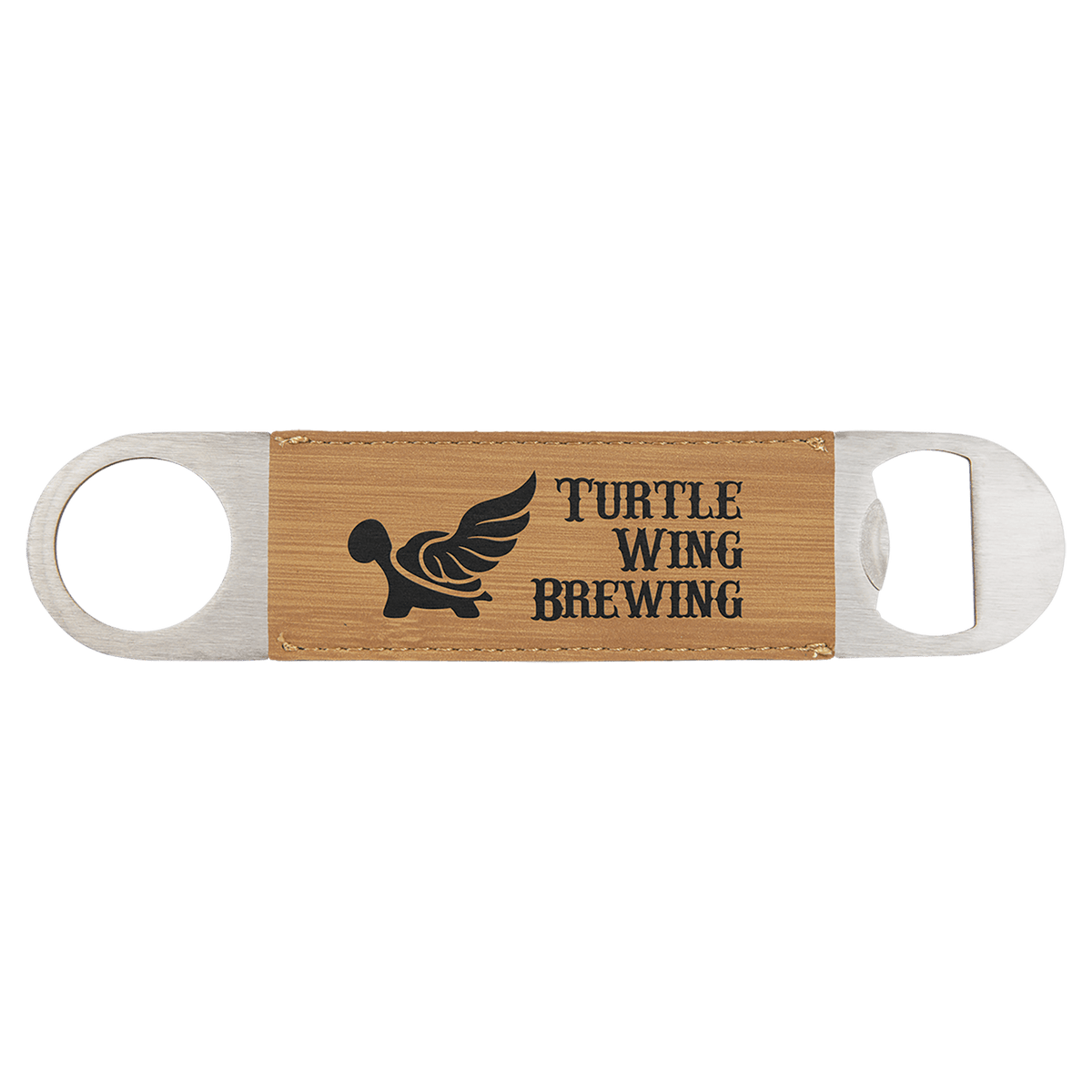 1 1/2" x 7 Leather Bottle Opener