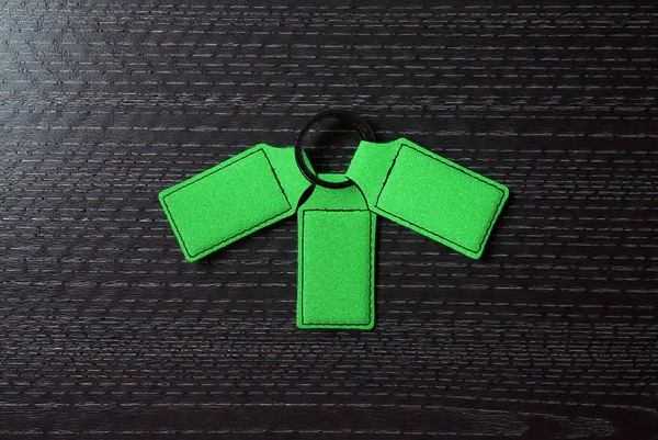 Leatherette Keychains - Custom Branded