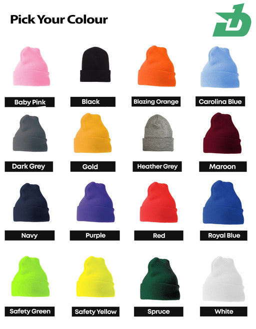 Patched Beanies - Custom Branded