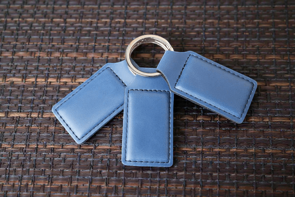 Leatherette Keychains - Custom Branded