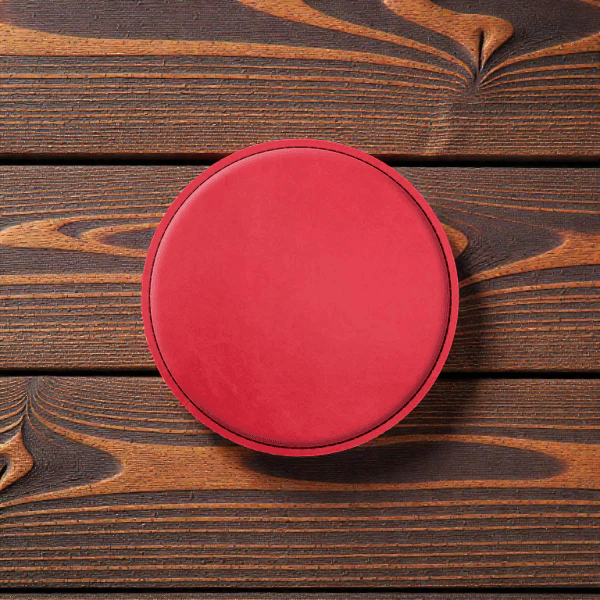 Round Leatherette Coasters