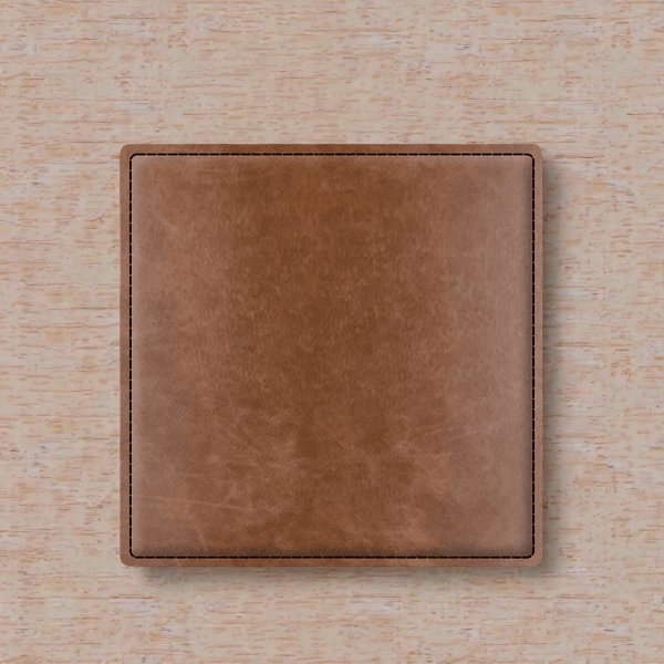 Square Leatherette Coasters