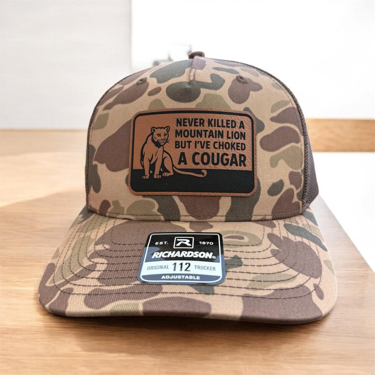 Never killed a mountain lion but ive choked a cougar