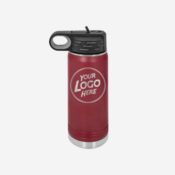 Laser Engraved 20oz Polar Camel Water Bottles